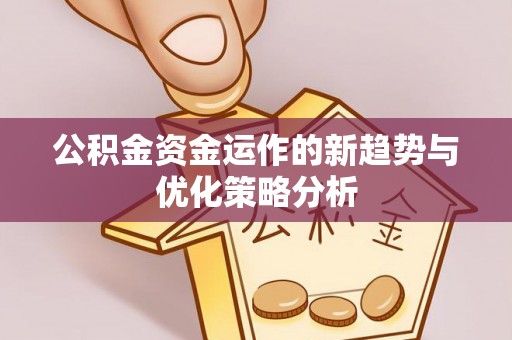 楠西公积金资金运作的新趋势与优化策略分析