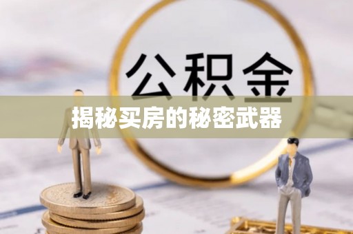 楠西揭秘买房的秘密武器