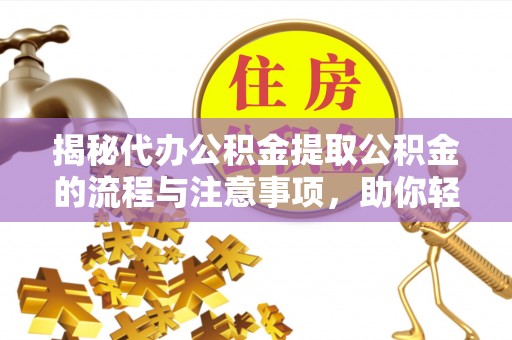 楠西揭秘代办公积金提取公积金的流程与注意事项，助你轻松拿回属于你的钱